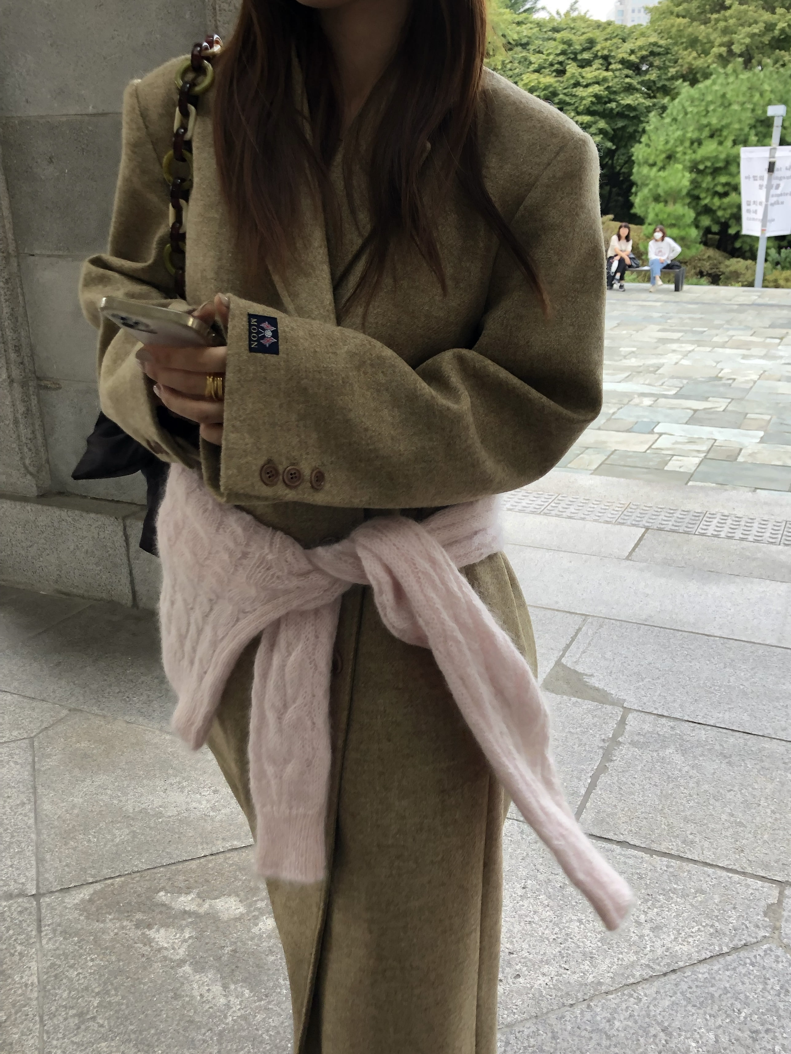 [바로배송/한정수량] abraham moon coat (beige)