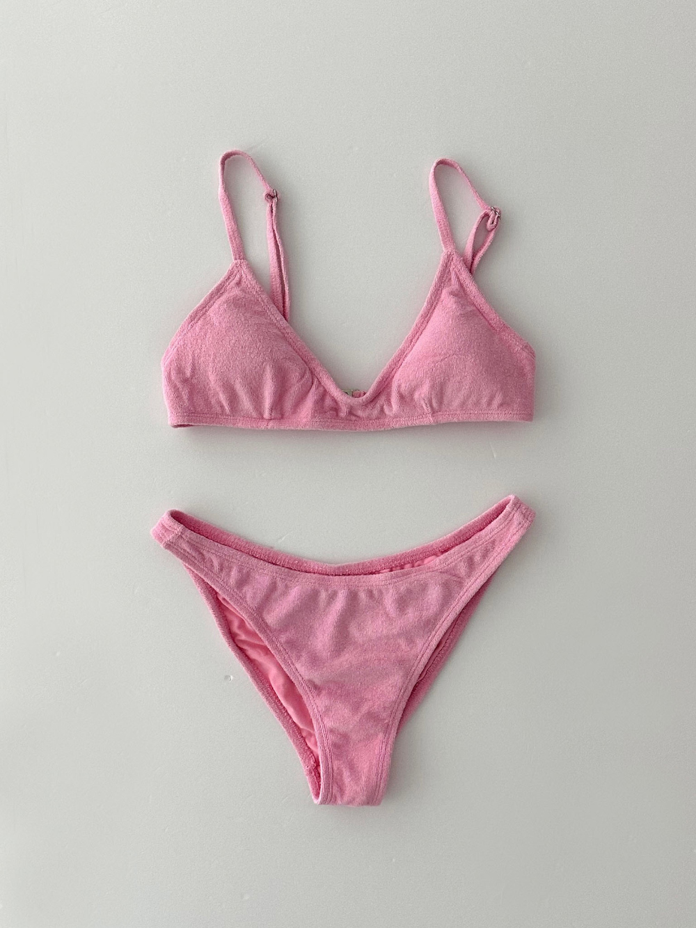 수영복/속옷 핑크 색상 이미지-S4L1